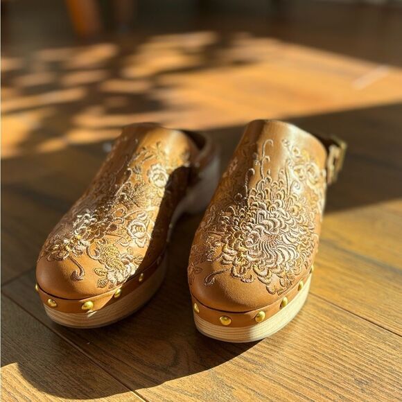 New Johnny Was MONO CLOG TONAL Brown - Picture 3 of 10